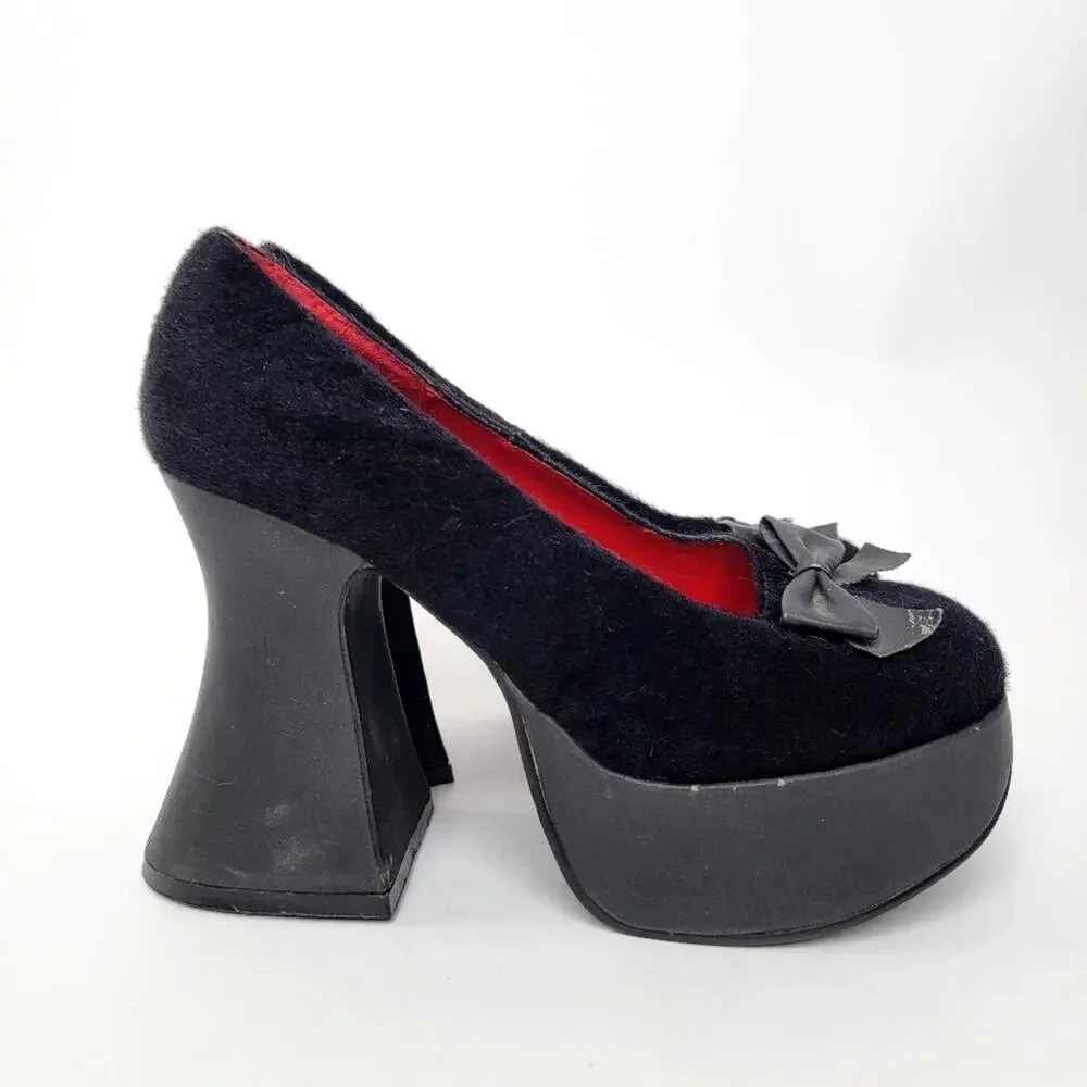 Morbid Threads black suede